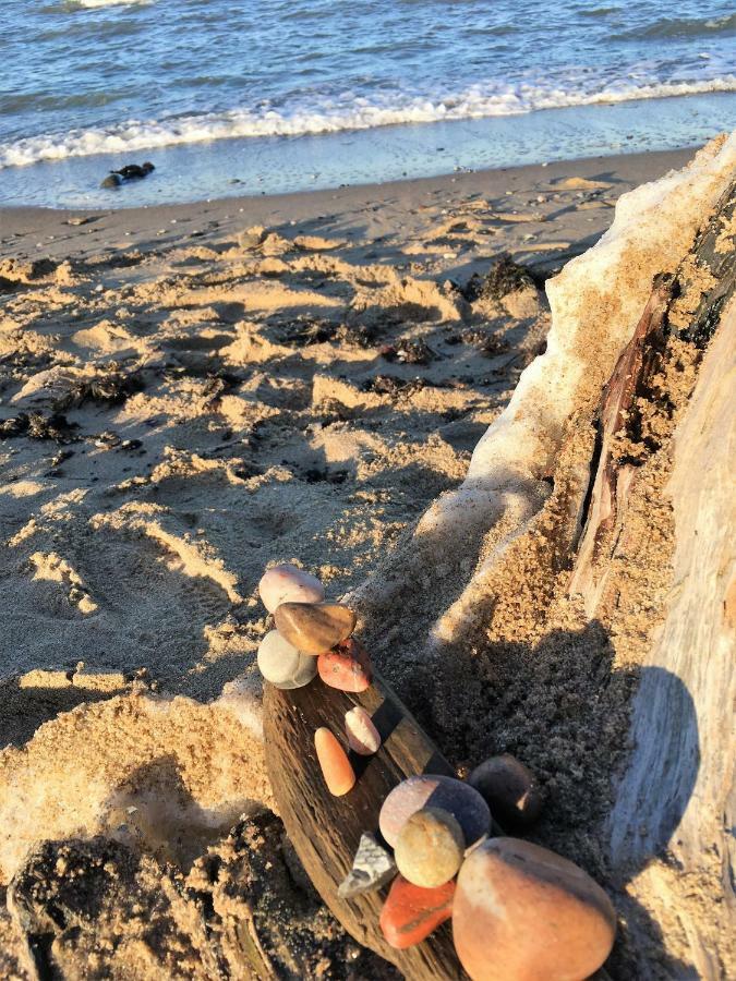 FeWo am Strand Glowe Exterior foto